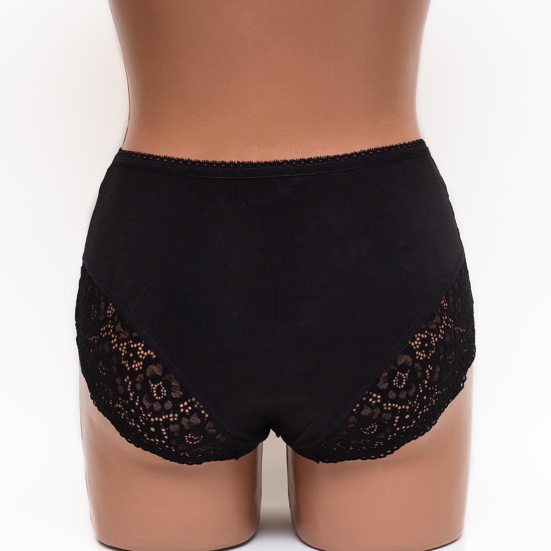 Трусики максі Lanny mode L Чорний (55848) - фото 2 Трусики максі Lanny mode L Чорний (55848) - фото 2