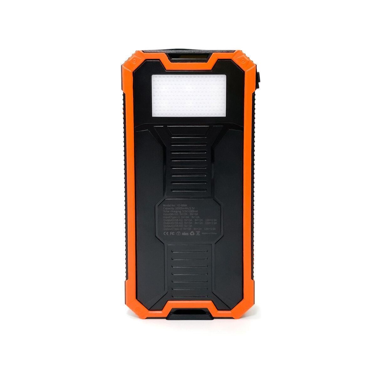 Портативное зарядное устройство Mibrand EXTREM 20000 mAh Solar Lighting (MI20K/S&L)