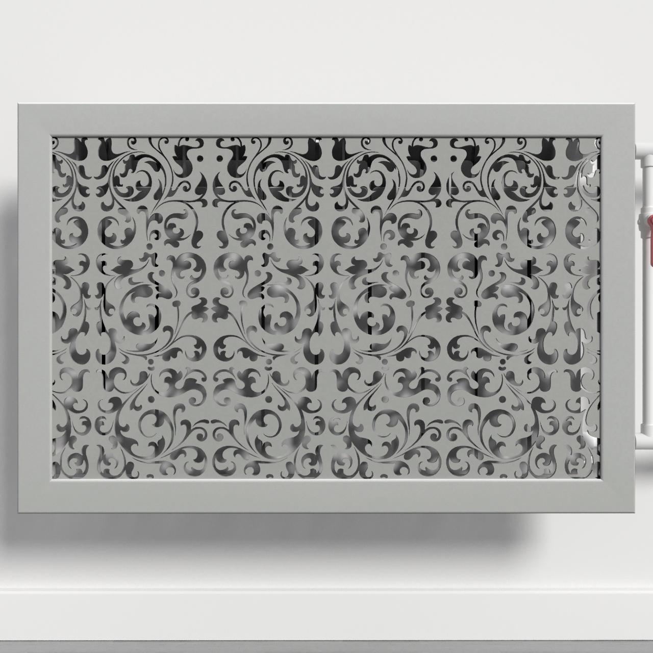 Решітка-екран на батарею SMARTWOOD 1200 мм Сірий Бетон (R20174109)