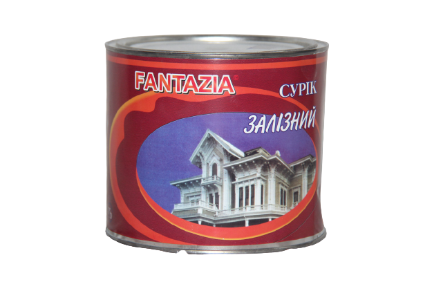 Сурік залізний Fantazia 2,5 кг Червоно-коричневий (82659366)