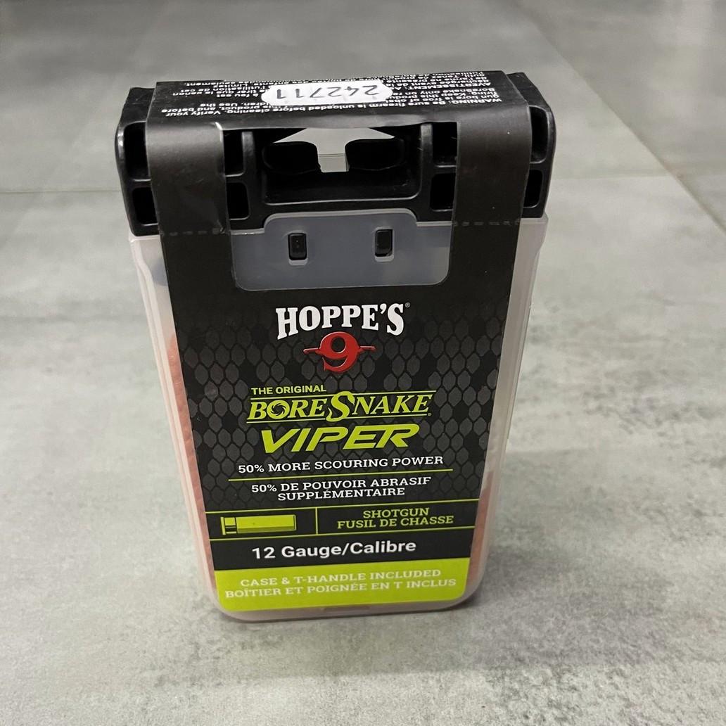 Протяжка Hoppe`s Boresnake Viper Shotgun 24035VD для 12 кал. с бронзовыми ершами и ручкой для протяжки (242711) - фото 3 Протяжка Hoppe`s Boresnake Viper Shotgun 24035VD для 12 кал. с бронзовыми ершами и ручкой для протяжки (242711) - фото 3