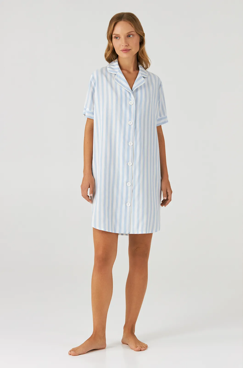 Ночная женская рубашка Ellen 126/02/03 LIME CREAM XL Голубой (126/02/02XLBlue) Ночная женская рубашка Ellen 126/02/03 LIME CREAM XL Голубой (126/02/02XLBlue)