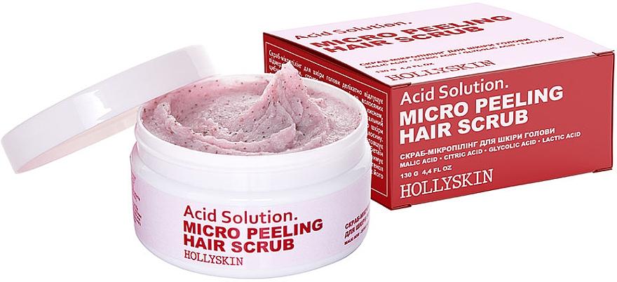 Скраб-микропилинг для кожи головы HOLLYSKIN Acid Solution 130 г
