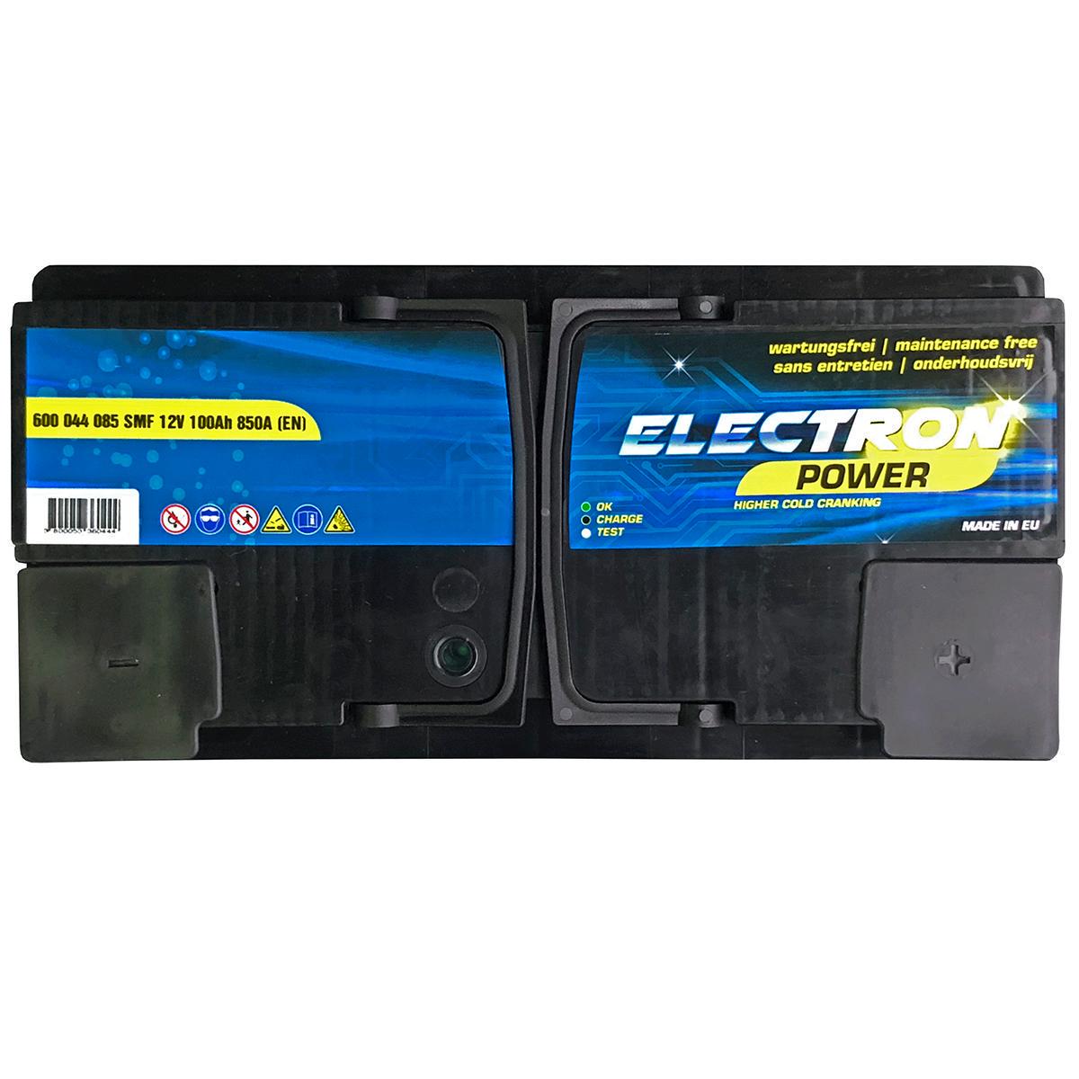 Акумулятор автомобільний ELECTRON POWER 6СТ-100 Ah АзЕ 850А EN 600 044 084 SMF (157147) - фото 3 Акумулятор автомобільний ELECTRON POWER 6СТ-100 Ah АзЕ 850А EN 600 044 084 SMF (157147) - фото 3