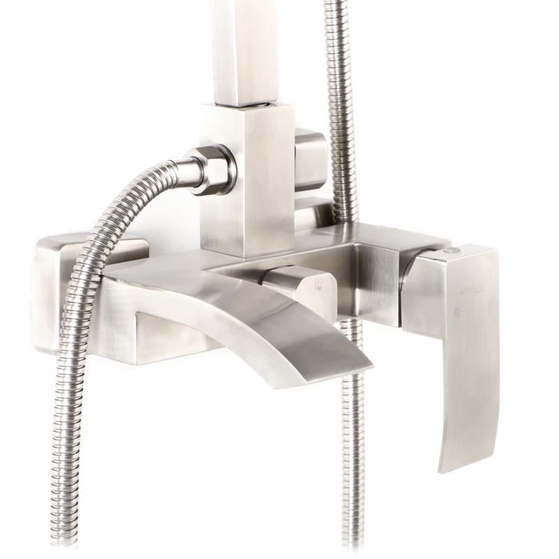 Душевая система MIXXUS AMA-009-J из нержавеющей стали с смесителем (MI2819) Душевая система MIXXUS AMA-009-J из нержавеющей стали с смесителем (MI2819)