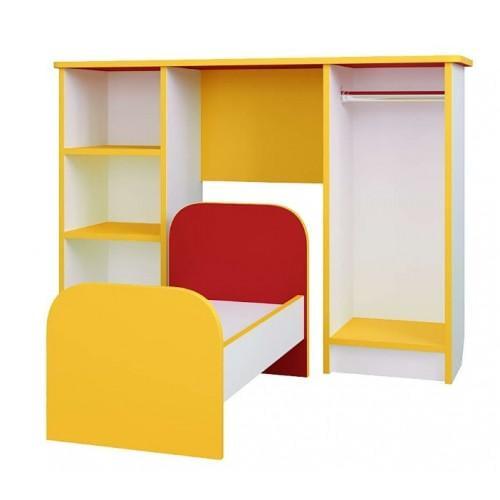 Игровая мебель для детского сада Спальня Yellow/Red