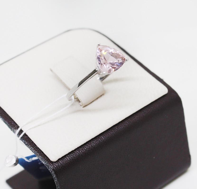 Кольцо серебряное с морганитом р. 16 2,47 г (1243999173) Кольцо серебряное с морганитом р. 16 2,47 г (1243999173)