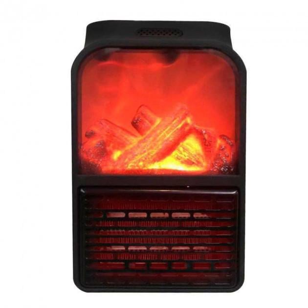 Обігрівач з пультом Flame Heater 500W електричний - фото 4