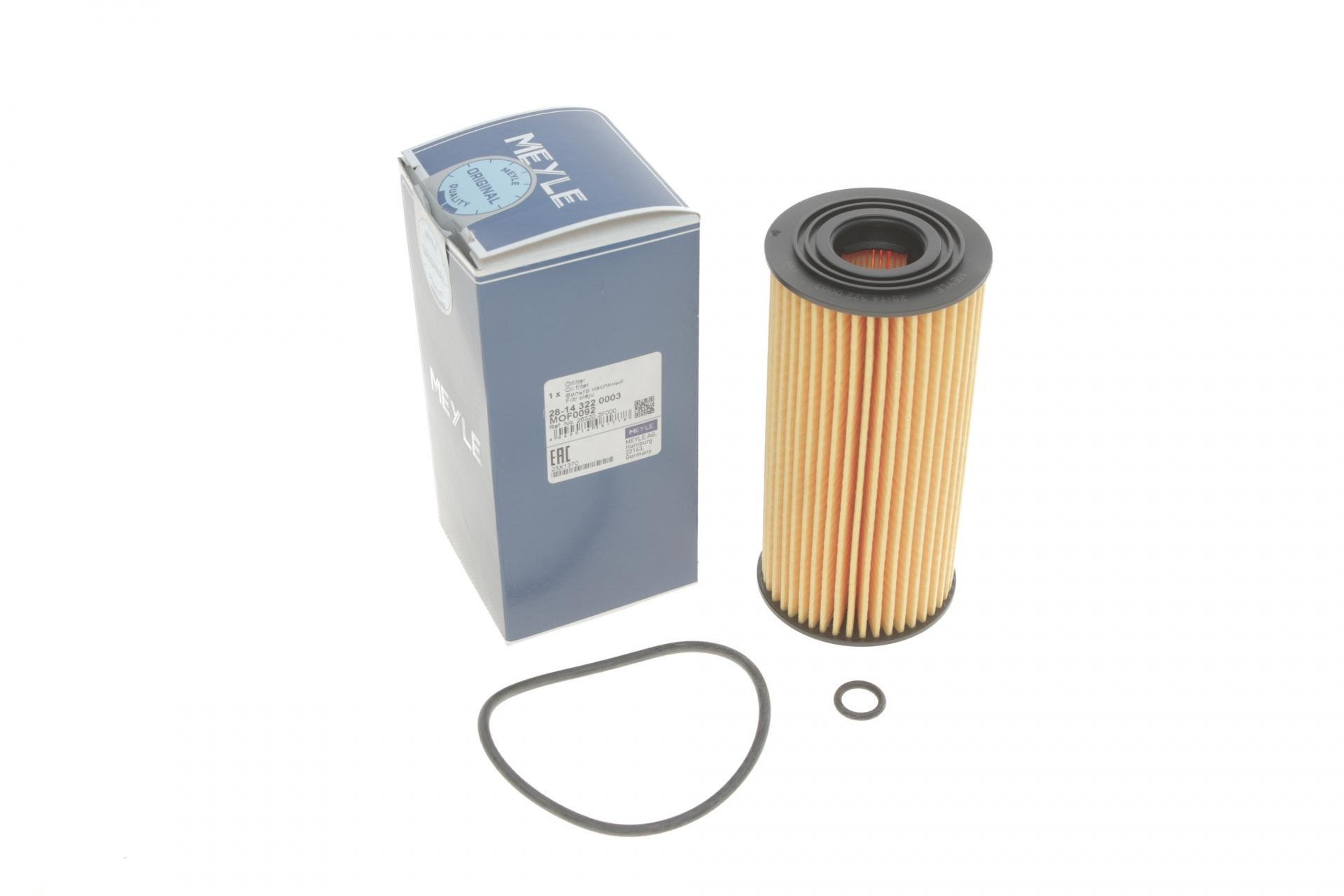 Фильтр масляный Meyle для Hyundai Santa Fe/Kia Sorento 2,0/2,2 CRDi 09- (28-14 322 0003)