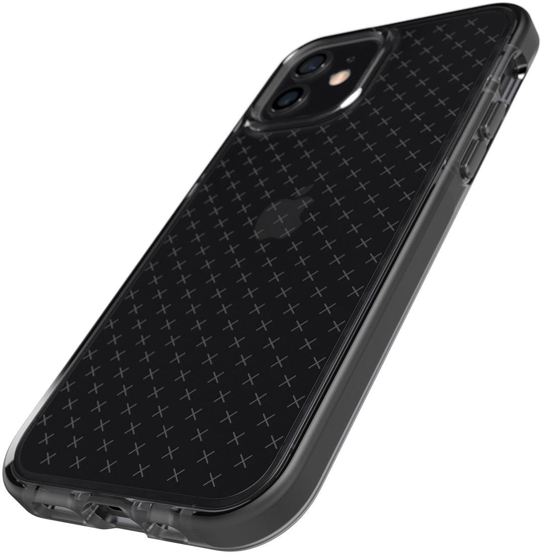 Протиударний чохол з антимікробним покриттям Tech21 Evo Check для Iphone 12 Mini / 13 Mini (5.4") Smokey Black - фото 9