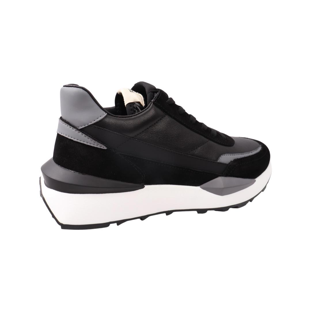 Кроссовки мужские Li Fexpert из кожи р. 40 Черный (761-21DK) - фото 4