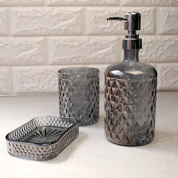 Набор аксессуаров S&T 888155 Грани графит 3 предмета (100420)