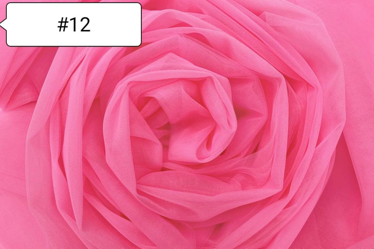 Ткань евросетка №12 Розовый (1729695964)