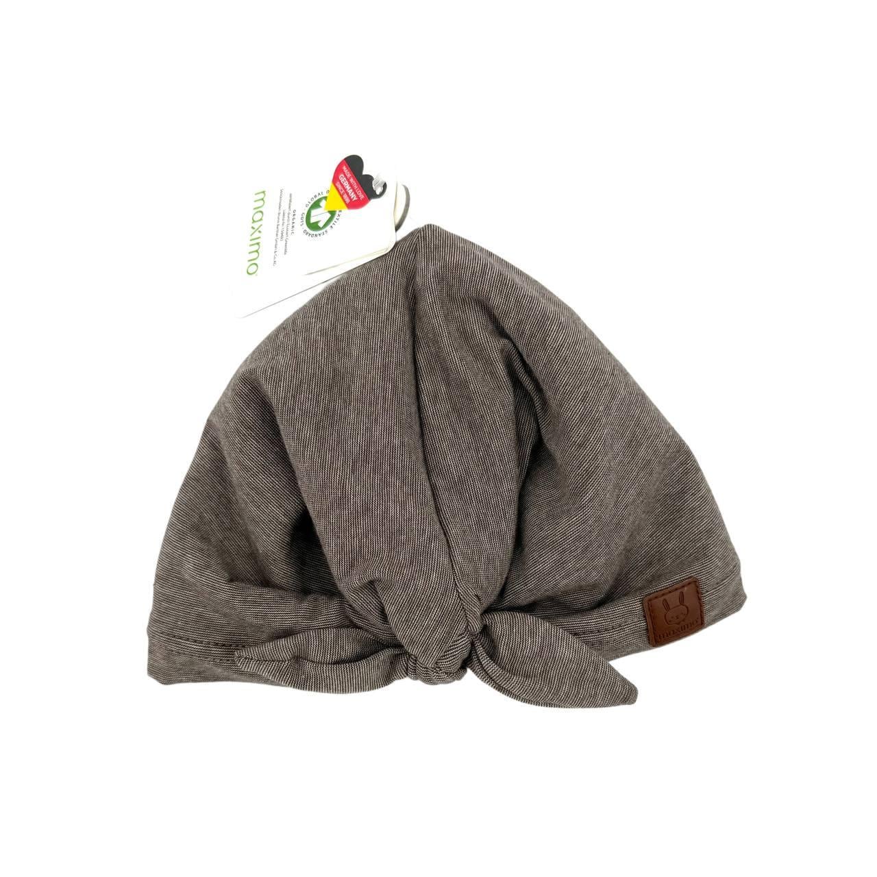 Шапка-тюрбан Maximo 13500-094500 47 см Коричневий/Меланж (32539712)