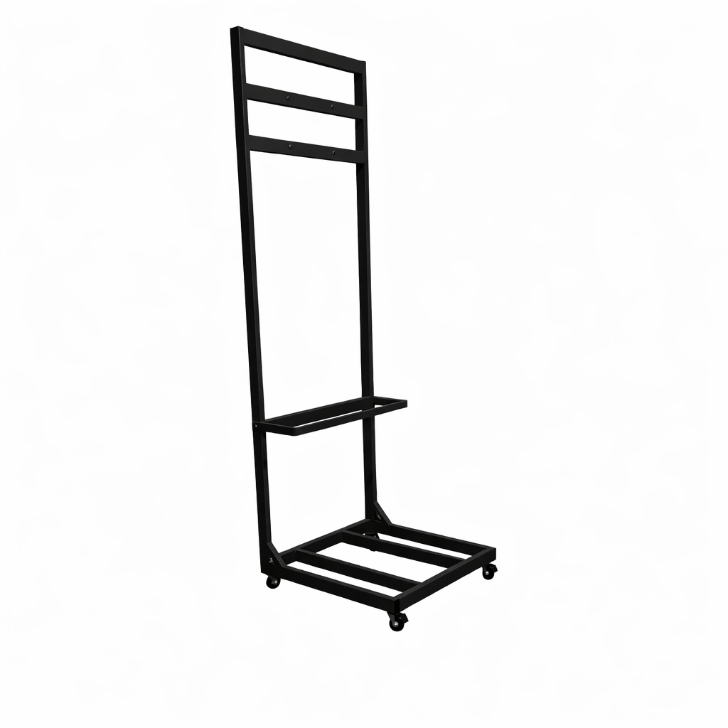 Стійка для інвертора та акумуляторів Deye на колесах Чорний (32190538)