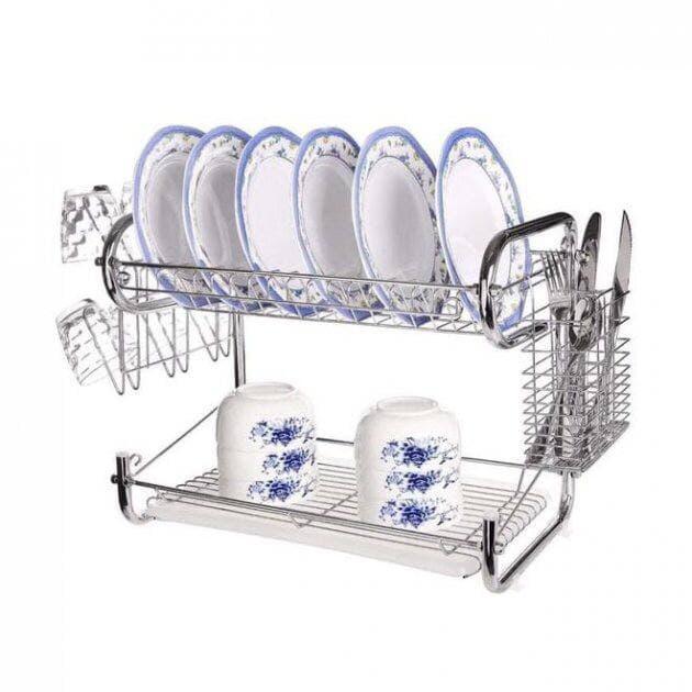 Сушарка Edenberg зі сталі для посуду настільна (EB-2108) - фото 7