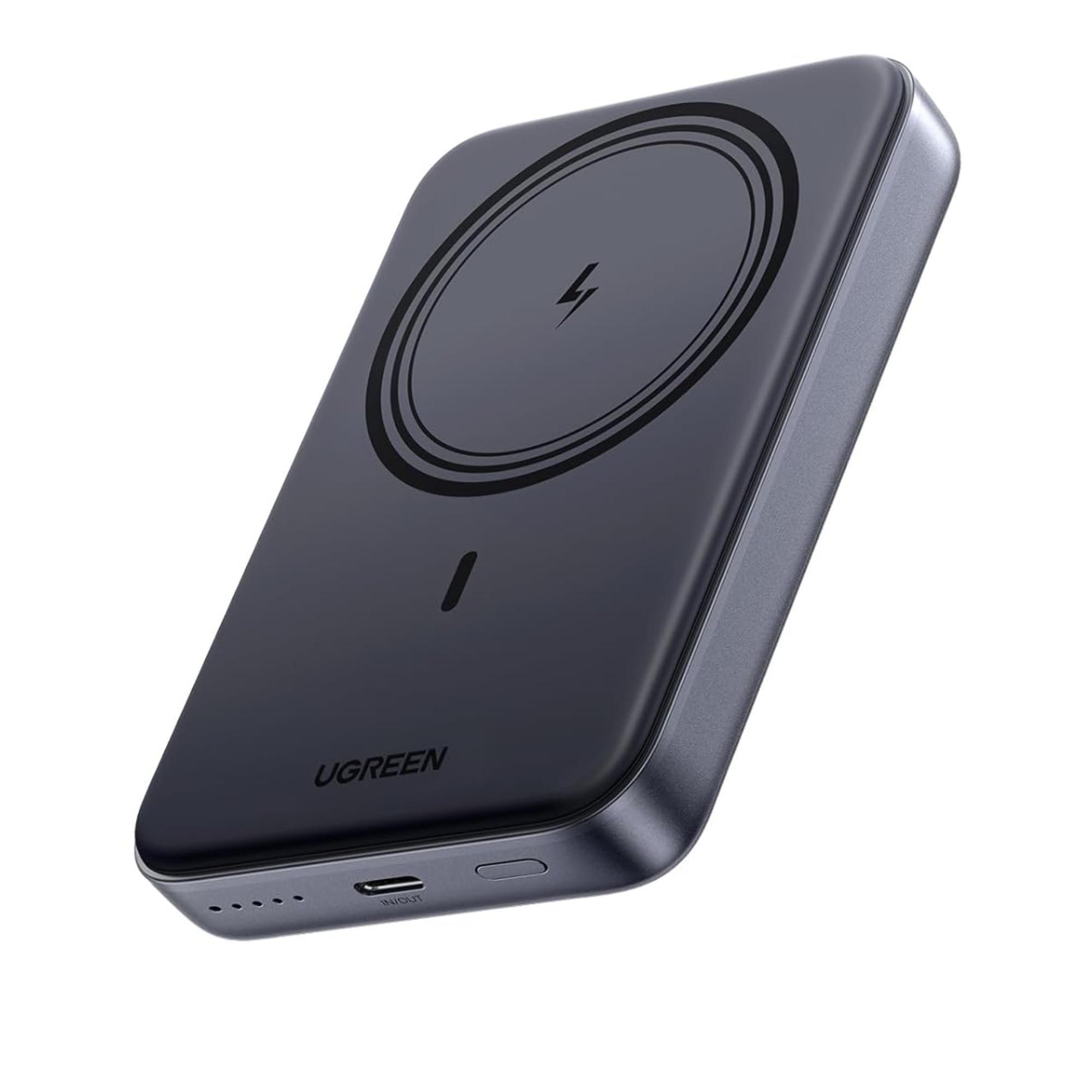 Повербанк магнитный UGREEN PB561 10000 мАч MagSafe 20 Вт Титаново-серый (25919)