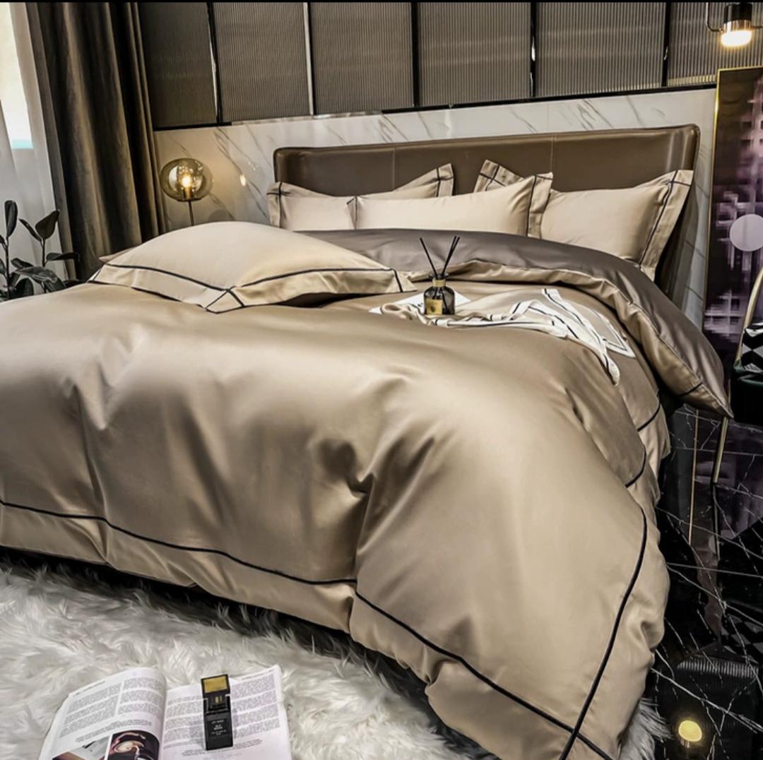 Комплект постільної білизни Charmeuse Home Simple євро 200х230 см/50х70 см (0016) - фото 2 Комплект постільної білизни Charmeuse Home Simple євро 200х230 см/50х70 см (0016) - фото 2