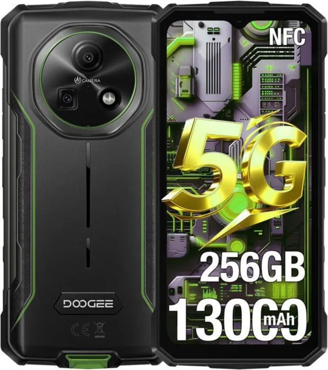 Смартфон Doogee Fire 7 5G 4/256 Гб Global Version Forest Green (2762305666)