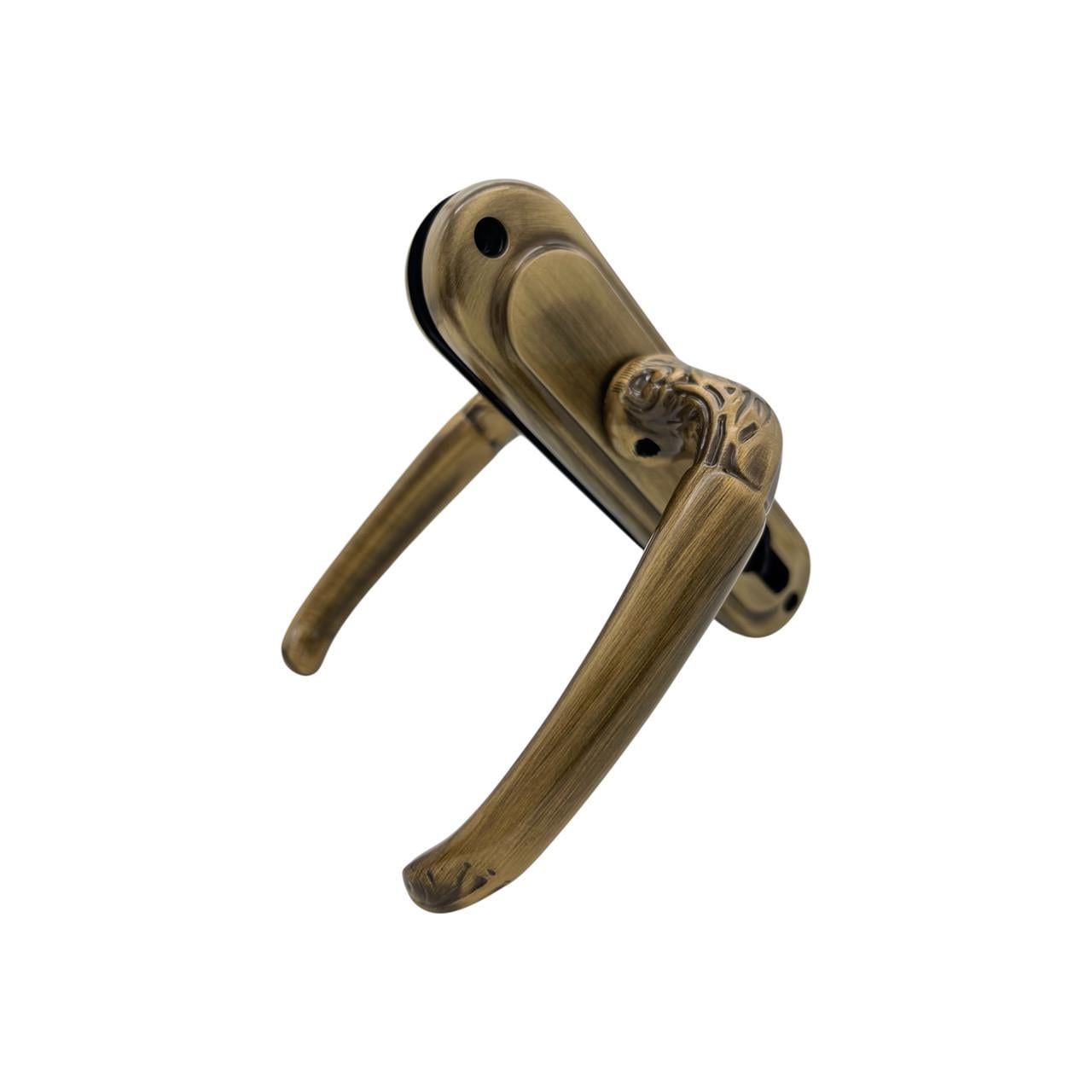 Дверные ручки межкомнатные Ozcanlar Yakut Kisa Yale Mat/Oksid 62 мм (340014)