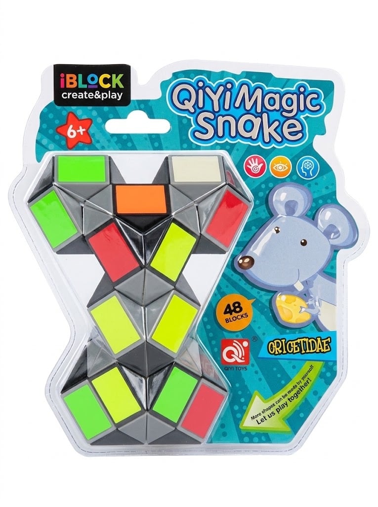 Головоломка QiYi MofangGe Змейка 48 сегментов (SR-113-N-1826)