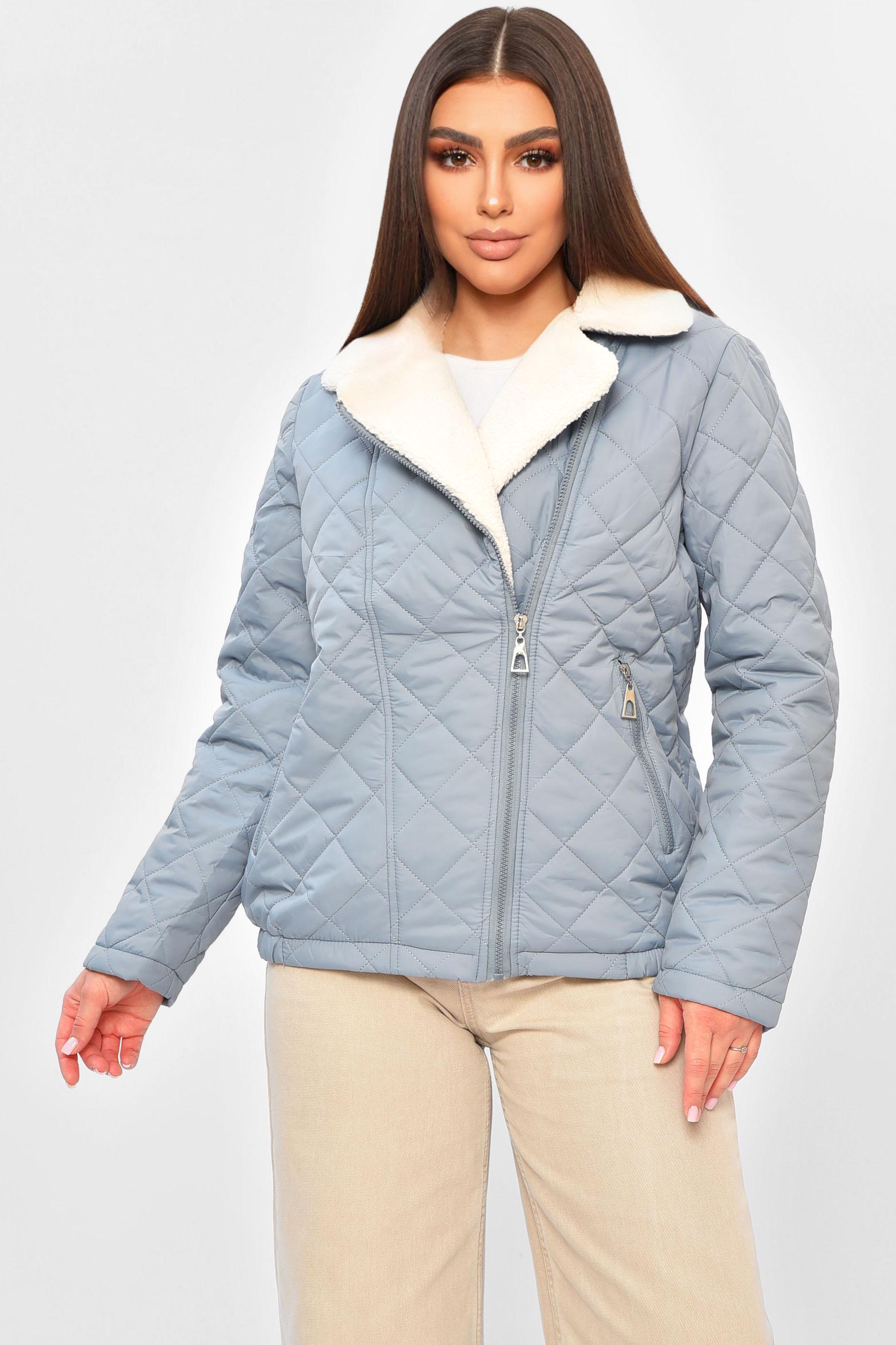 Куртка жіноча демісезонна L Блакитний (201831)