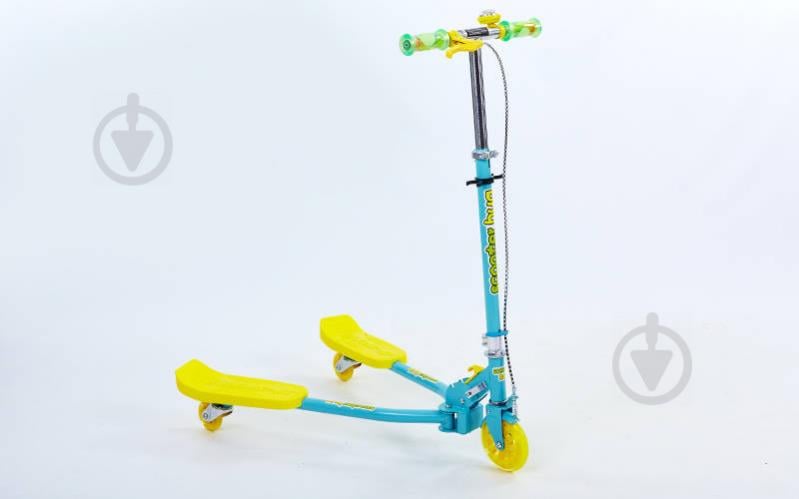 Самокат-трайк planeta-sport TRIKKE BUG TR-4502 Голубой