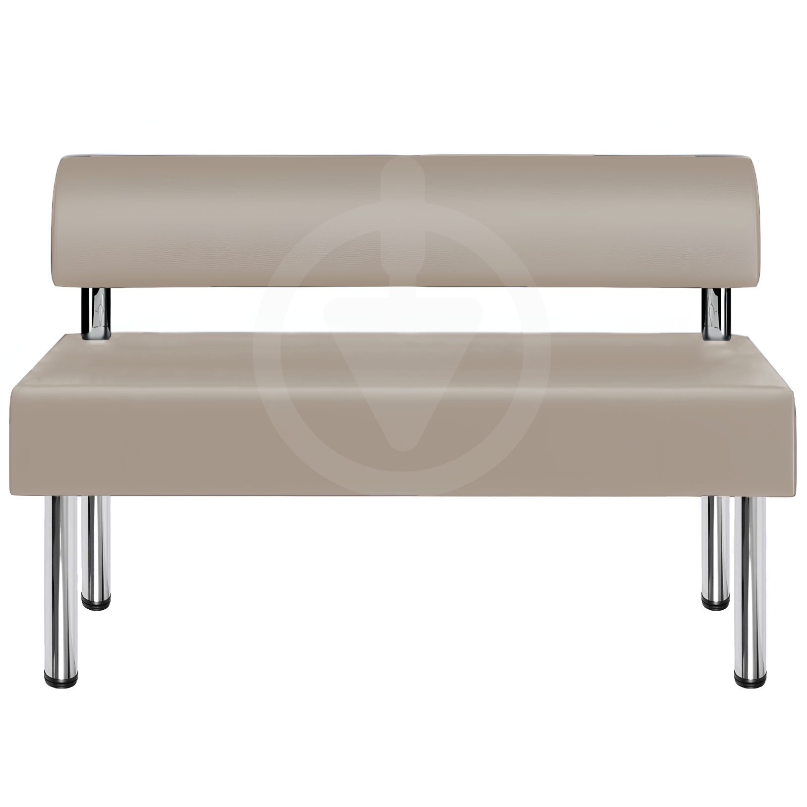 Диван офисный AVVS tech для ожидания/приемной 120 см Темно-бежевый (noga25-75x120-dbeige) - фото 2 Диван офисный AVVS tech для ожидания/приемной 120 см Темно-бежевый (noga25-75x120-dbeige) - фото 2