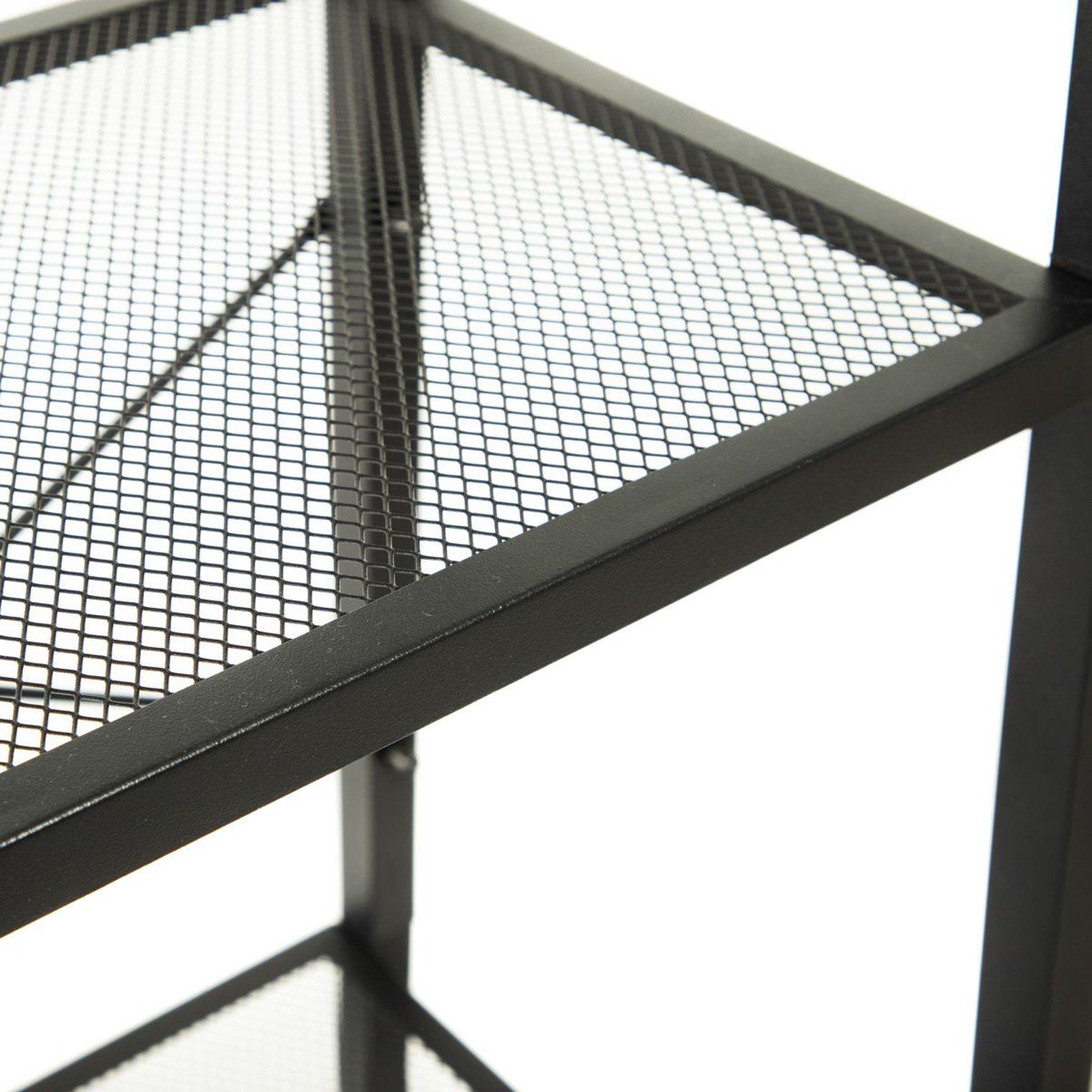 Стелаж Homla MALMI 3 Чорний (210683) - фото 4