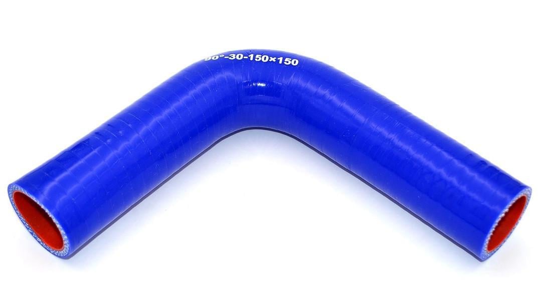 Патрубок 150х150 мм 90° d 30 товщина 4 мм (1410248202)