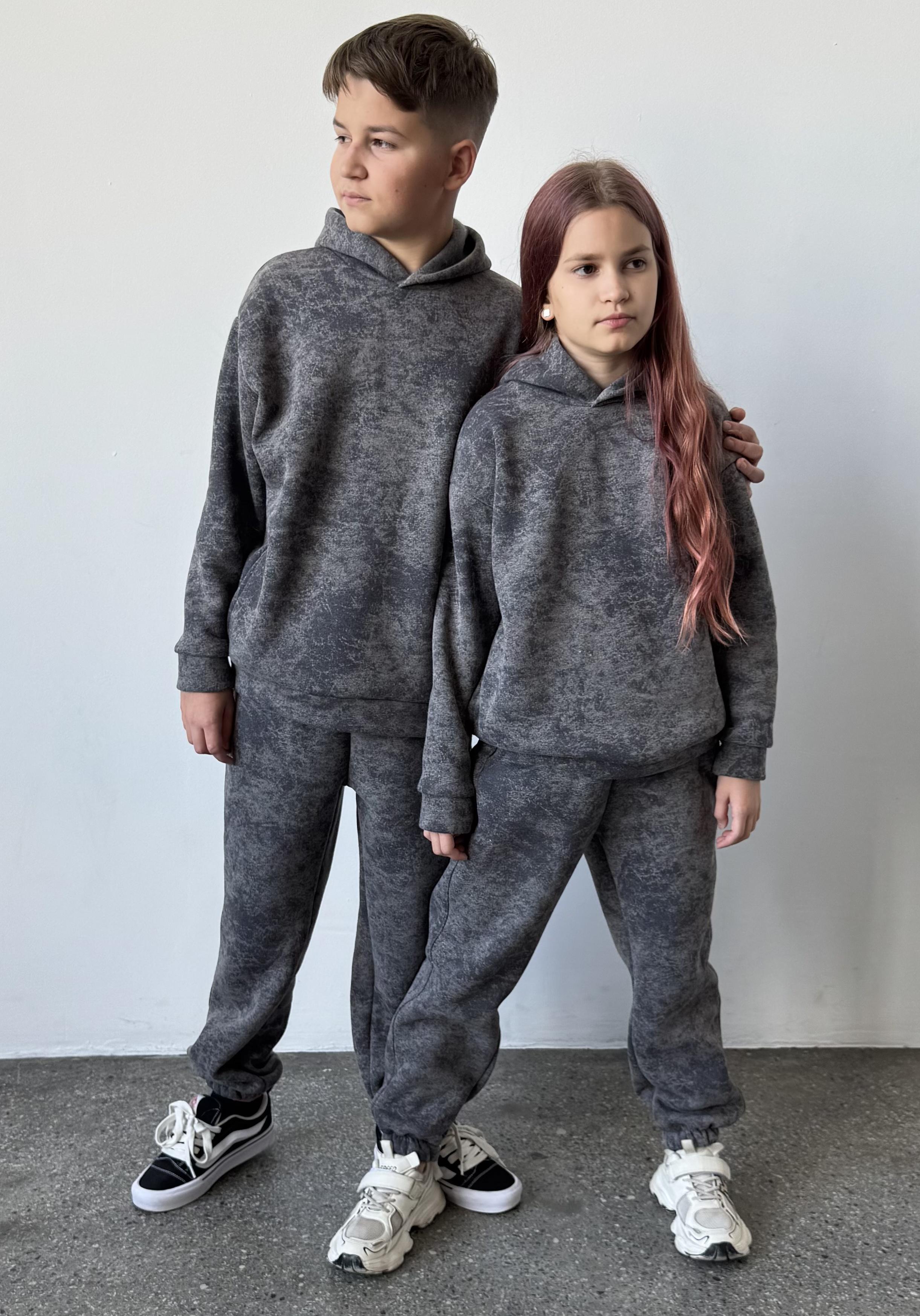 Костюм утеплений TM Spinogriz СПИ2025 oversize 128 см Сірий (29846089) - фото 4 Костюм утеплений TM Spinogriz СПИ2025 oversize 128 см Сірий (29846089) - фото 4