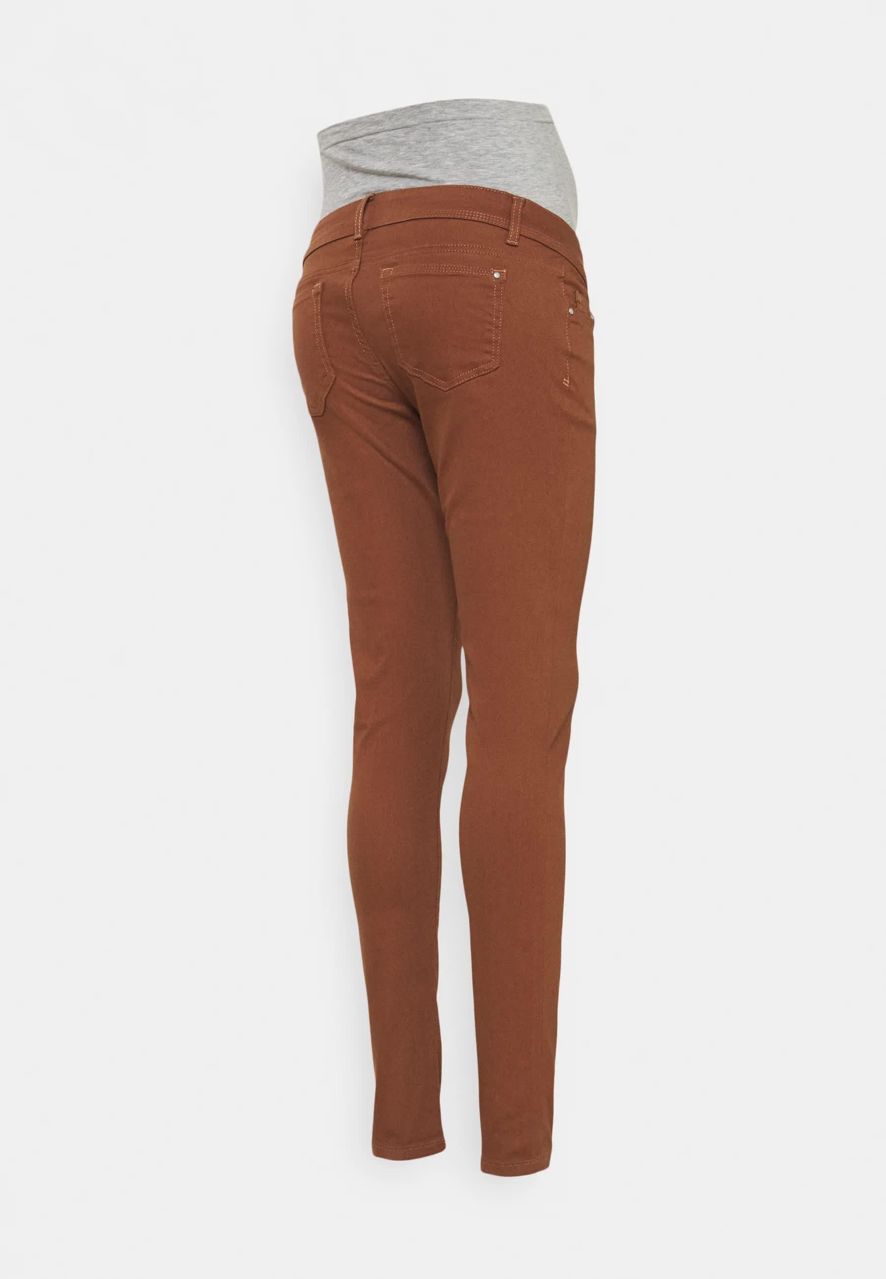 Джинсы для беременных Mamalicious W31L34 Коричневый (20011452b51) - фото 2 Джинсы для беременных Mamalicious W31L34 Коричневый (20011452b51) - фото 2