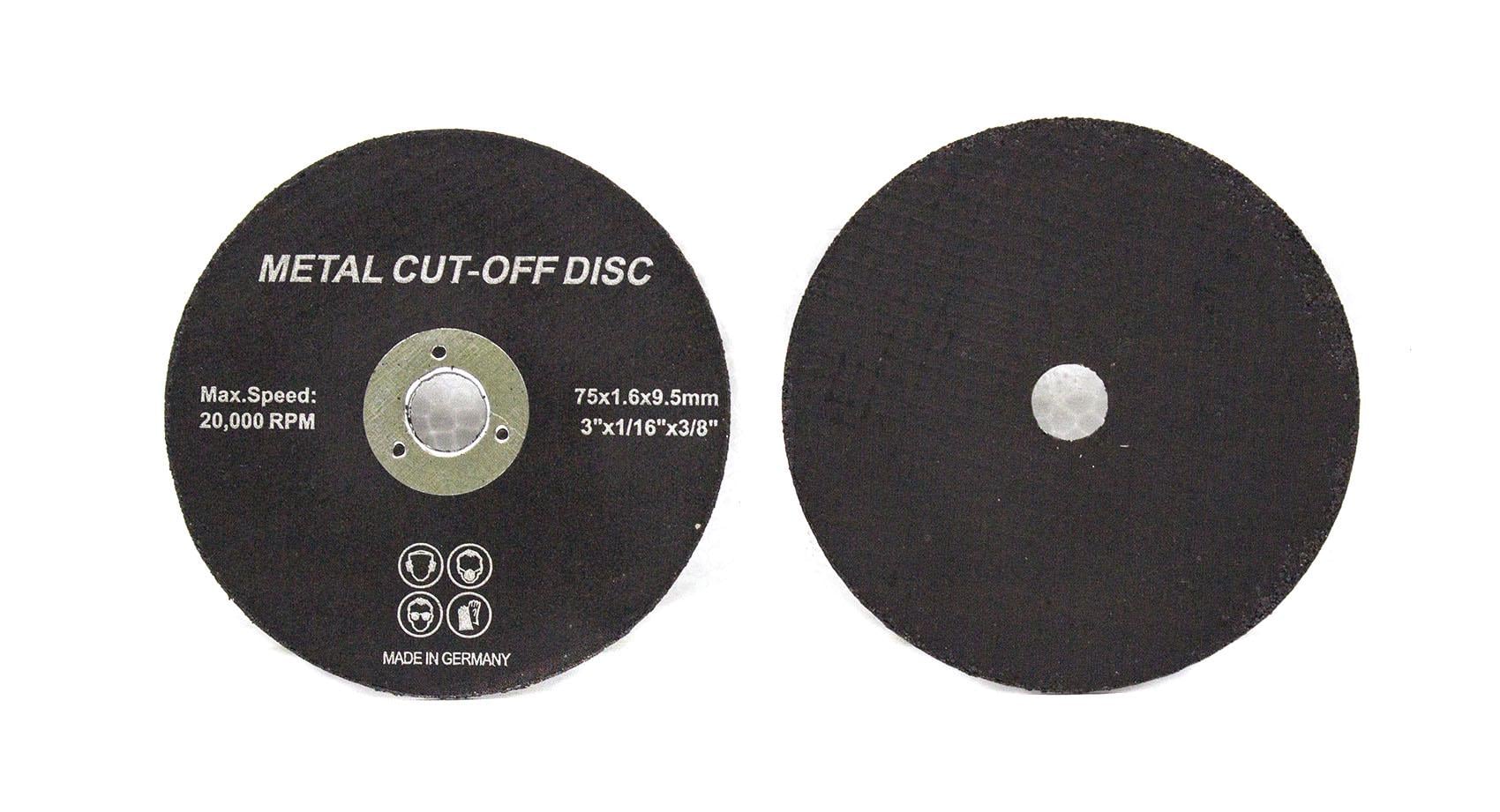 Диск отрезной по металлу для мини болгарки 75х10х1,6 мм Диск отрезной по металлу для мини болгарки 75х10х1,6 мм