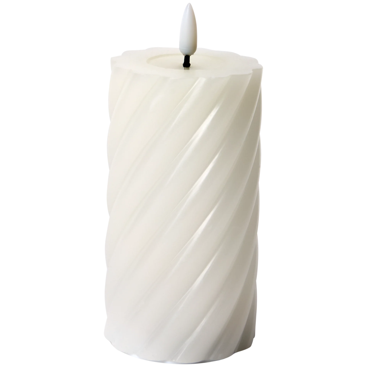 Свеча светодиодная восковая Casalux 7,5х15 см