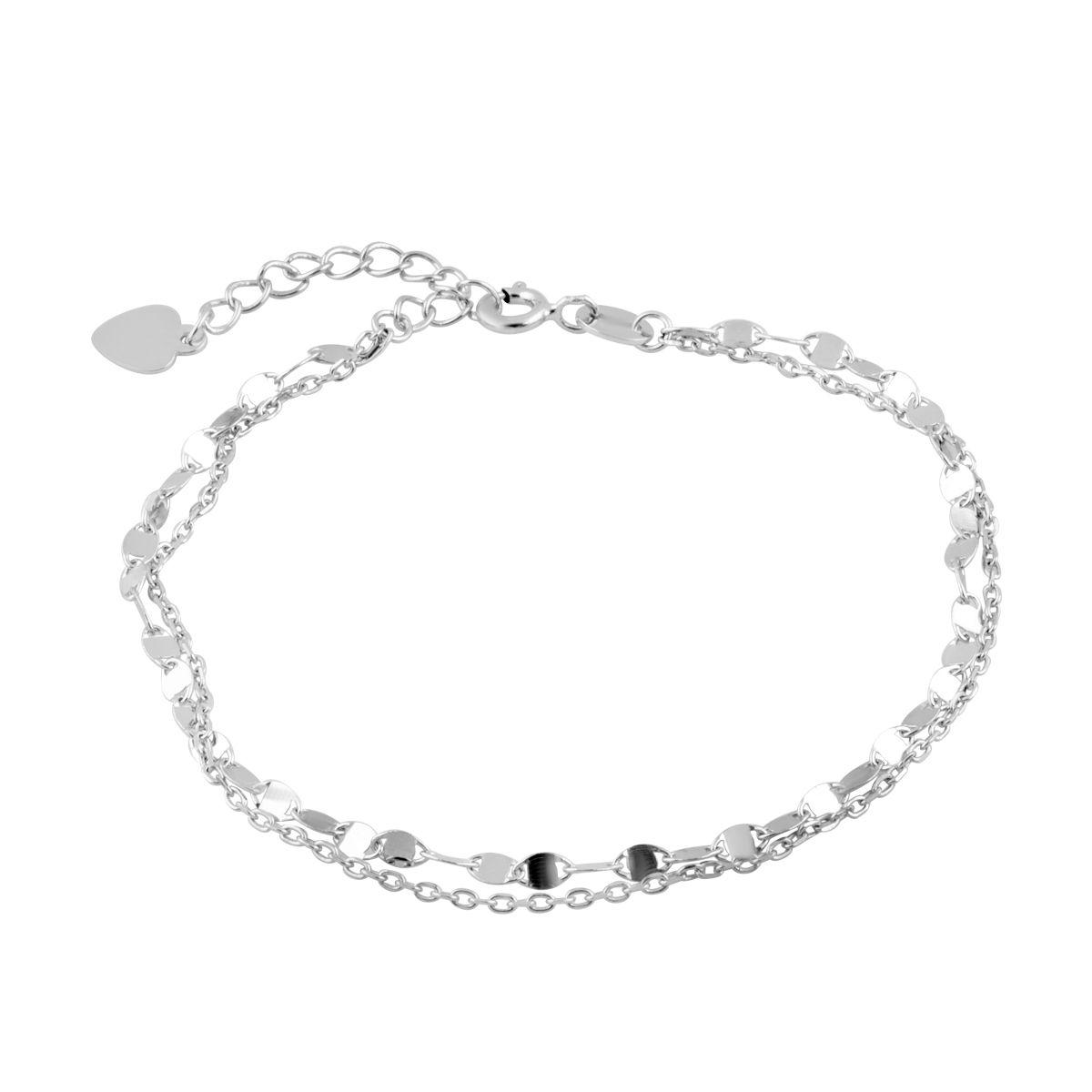 Браслет серебряный без камней 1,76 г (2102588)