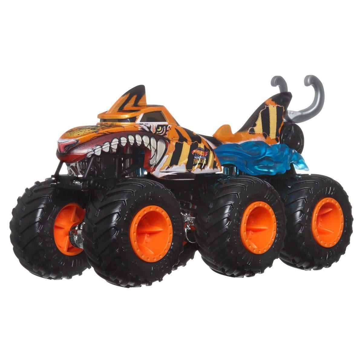 Машинка-позашляховик Hot Wheels Monster Trucks Tiger Shark 2024 1:64 (14642349)