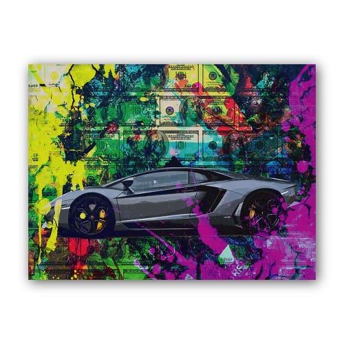 Картина Lamborghini 75x100 см (P0442)