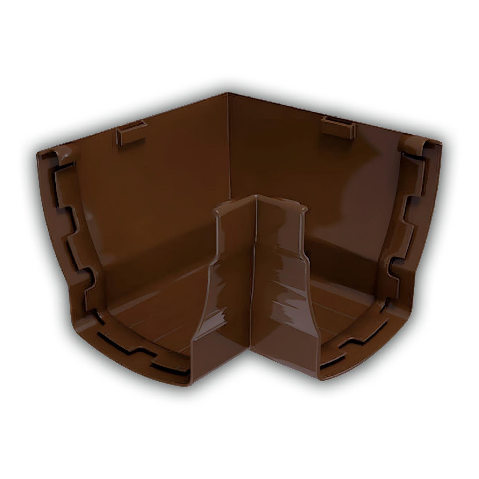 Угол желоба Elegance 140 внутренний RAL 8019 (11559184)