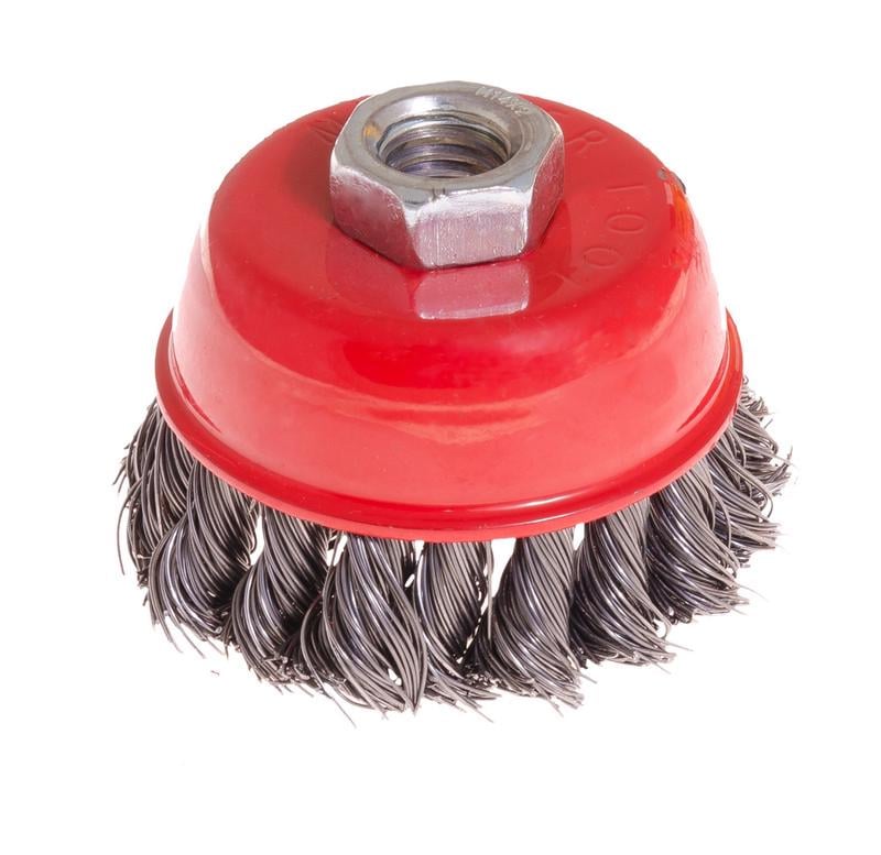 Щітка торцева Mastertool з плетеного дроту 75 м (19-7007)