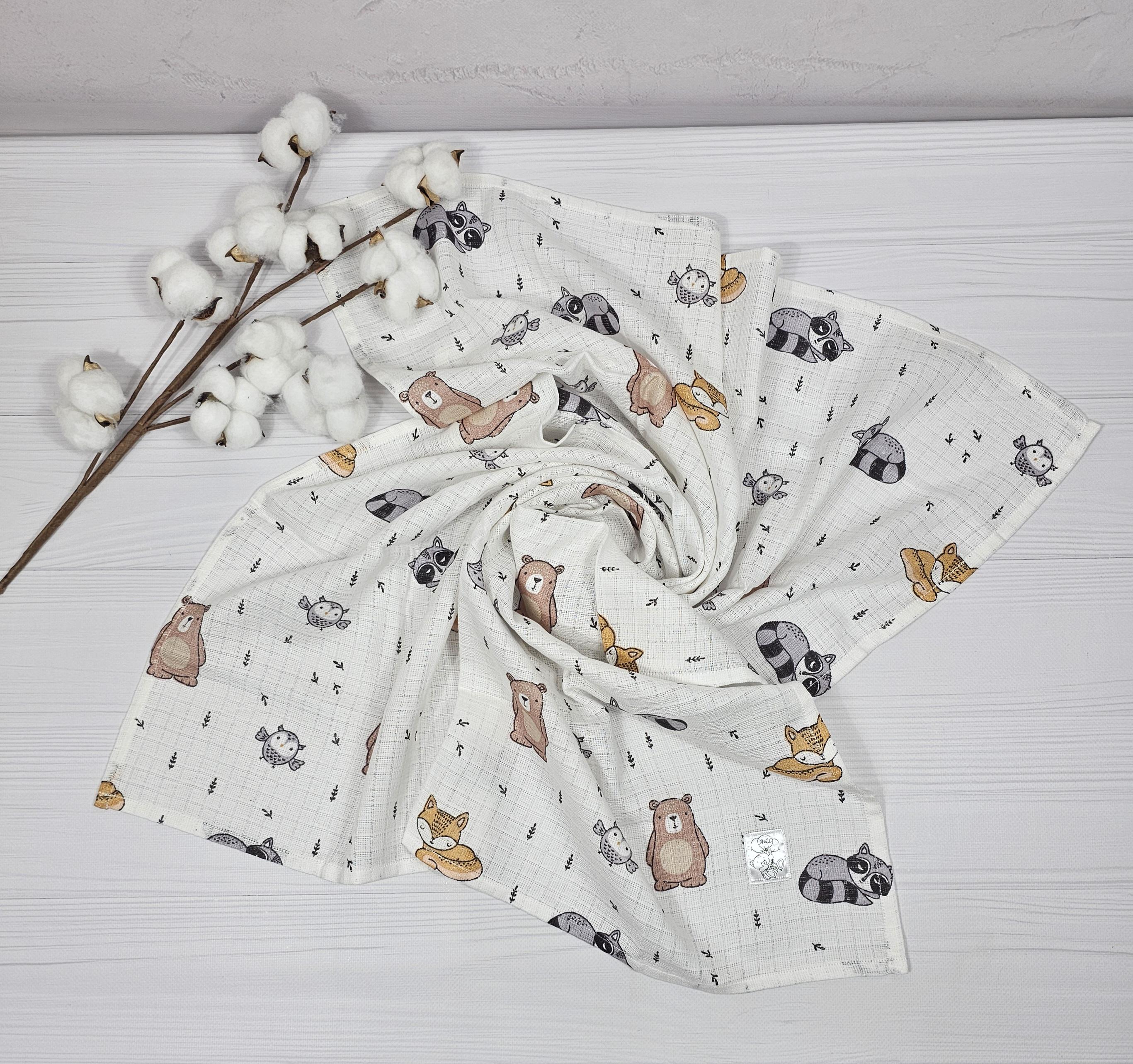 Букет для младенцев с непромокаючих пеленок Медвежата - фото 3