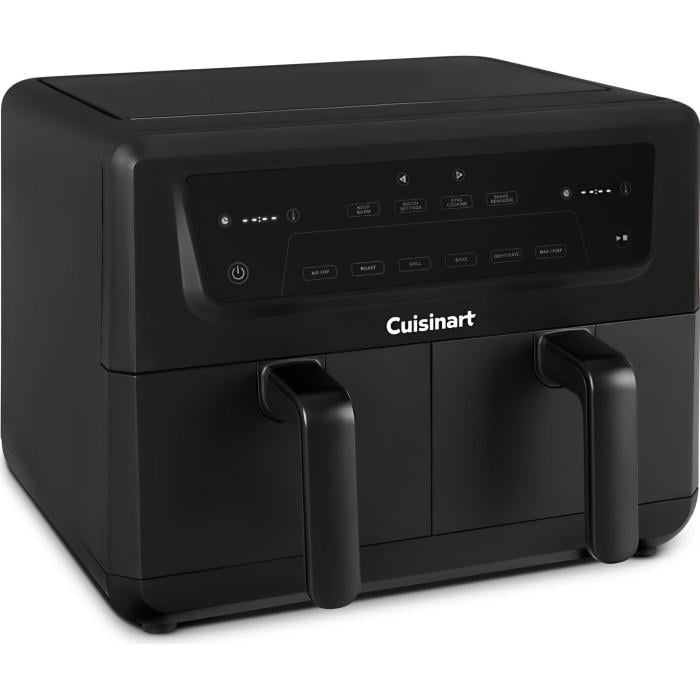 Мультипечь Cuisinart AIR-TWIN 2400 Вт 10,4 л 2x5,2 л 6 программ Black (AFD10OBLE)