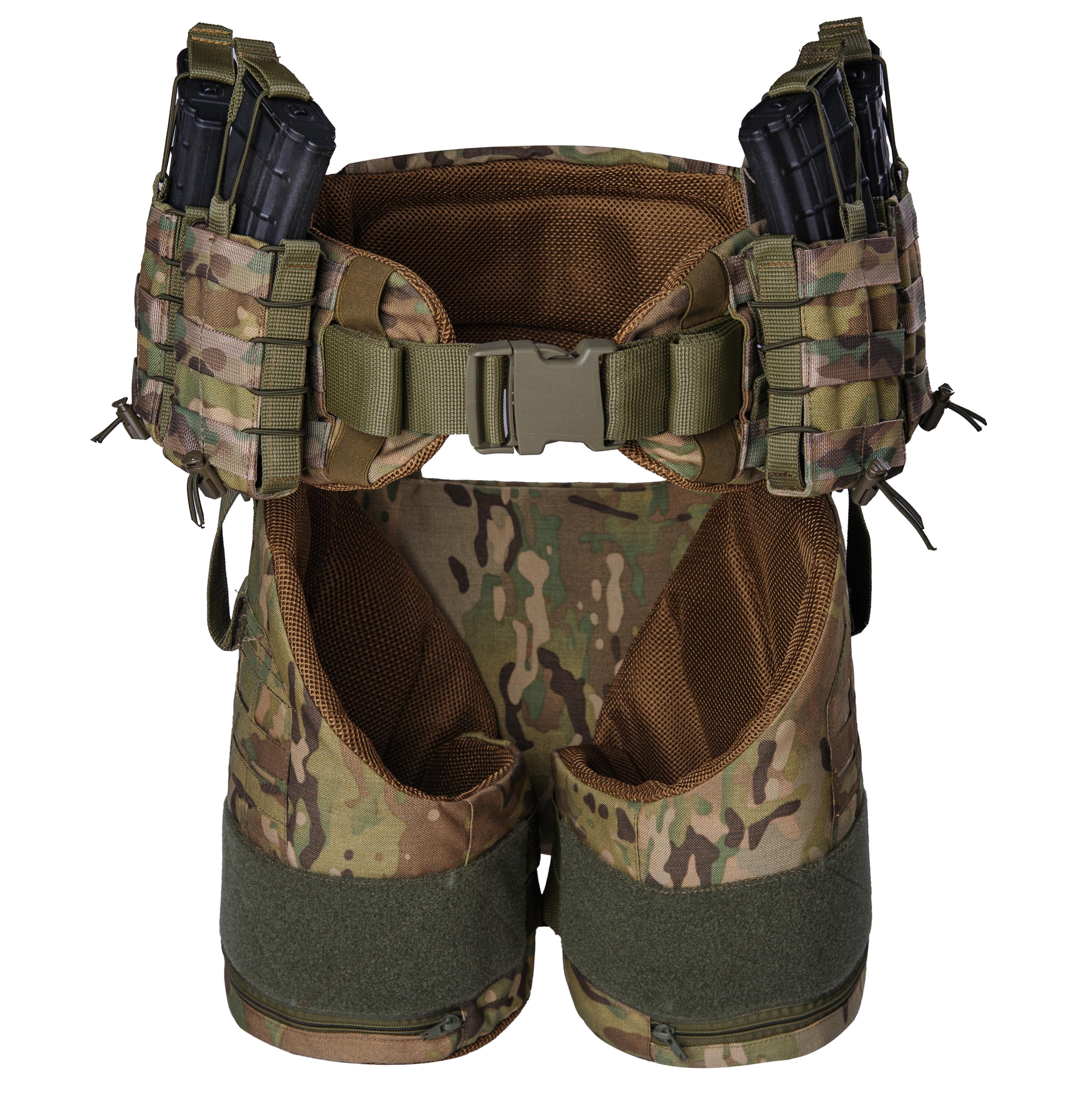 Баллистическая защита ног бедер и РПС Warbelt 1 класс SPECPROM L Мультикам