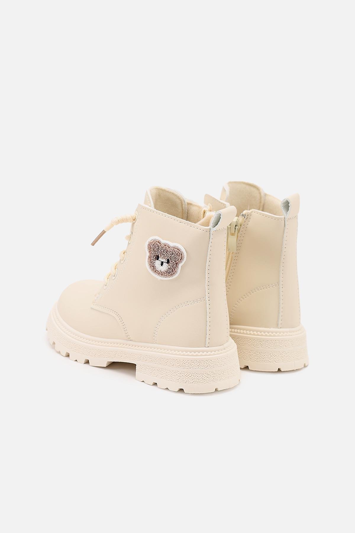 Черевики дитячі демісезонні ЦБ-00275953 для дівчинки р. 32 Молочний (29086098) - фото 5 Черевики дитячі демісезонні ЦБ-00275953 для дівчинки р. 32 Молочний (29086098) - фото 5