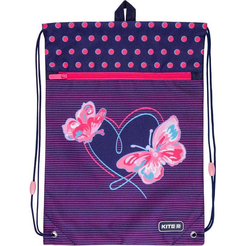 Сумка для обуви с карманом Kite Education Butterflies (K21-601M-3)