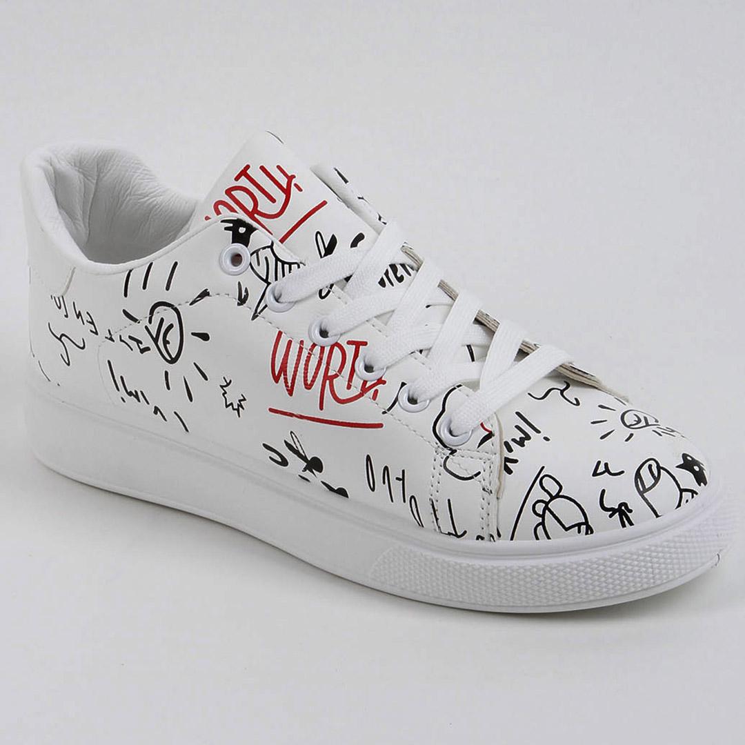 Кеды женские 39079 р. 38 24 см Белый