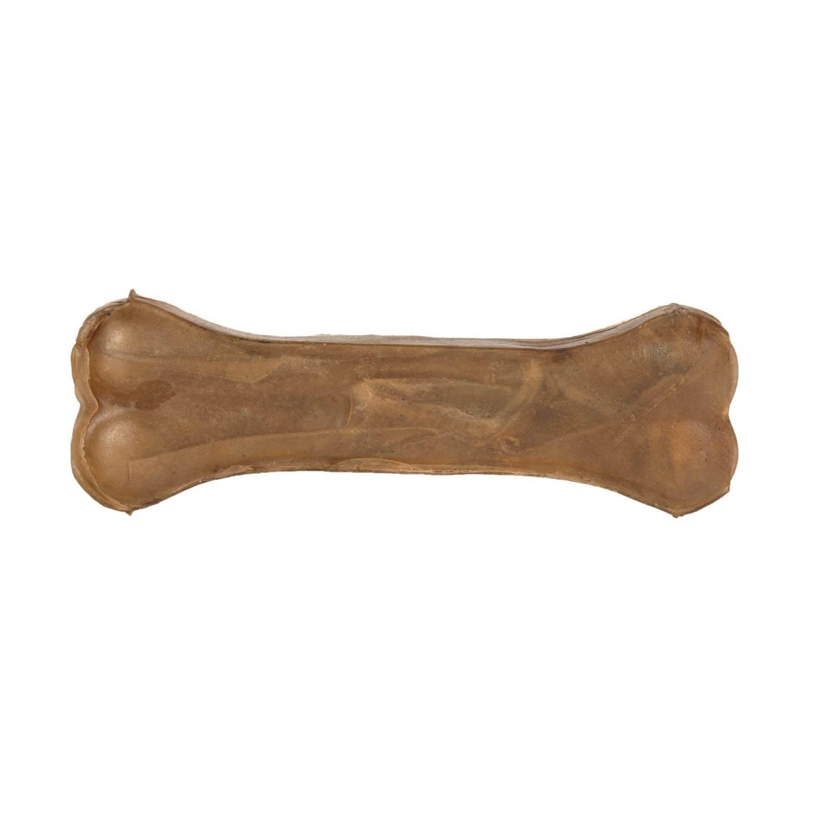 Лакомство для собак Trixie Кость прессованная жевательная натуральная кожа 15 см 80 г 2 шт. (2790)