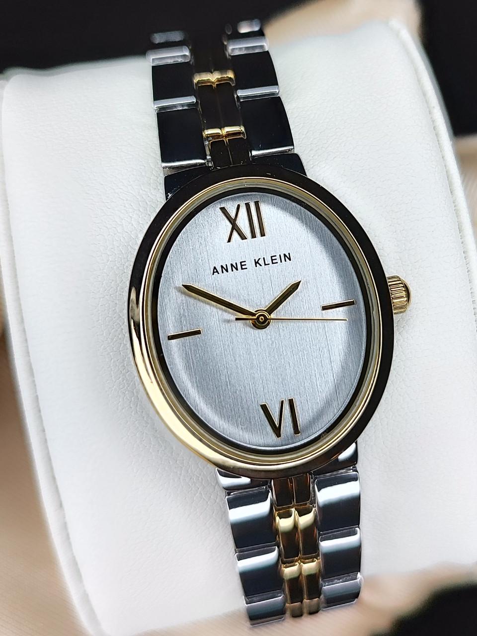 Наручные часы женские Anne Klein AK/5021SVTT с серебристым циферблатом и стальным браслетом
