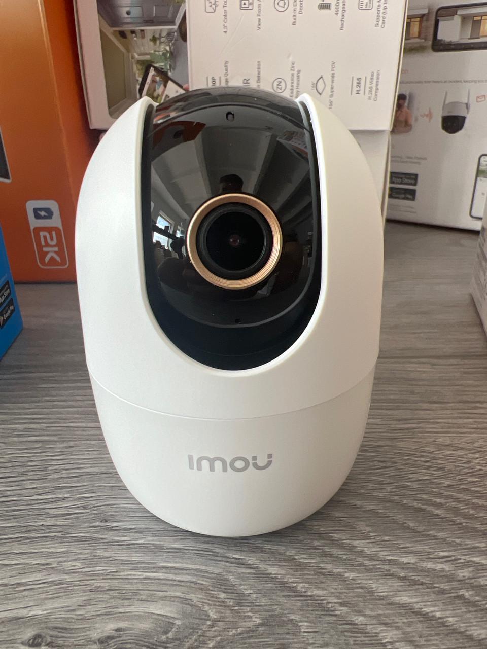 Камера IP IMOU Ranger 2 4 Мп H2 внутренняя поворотная с детекцией людей автоматическим трекингом - фото 2 Камера IP IMOU Ranger 2 4 Мп H2 внутренняя поворотная с детекцией людей автоматическим трекингом - фото 2