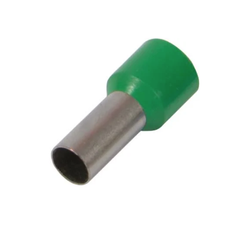 Накінечник втулковий ізольований E.NEXT e.terminal.stand.е7508.green 0,75 мм2 L8 100 шт. Зелений (s036006)