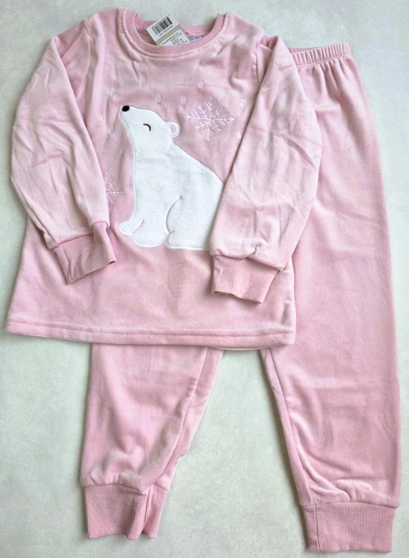 Піжама для дівчинки Lupilu велюрова 110-116 см (038168) Піжама для дівчинки Lupilu велюрова 110-116 см (038168)